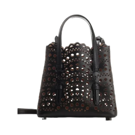 AlaÏA Mina 16 Small Top Handle Bag