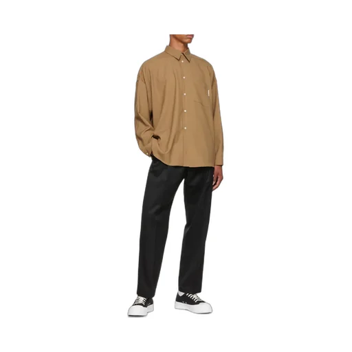 Marni Wide Leg Pleated Pants