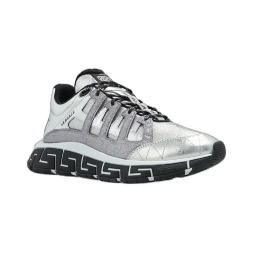 Logo-Print Shimmer Sneakers