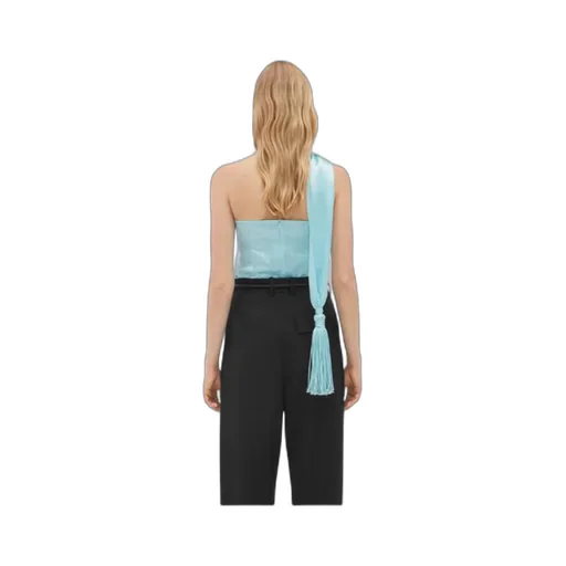 Bottega Veneta Fluid Satin Top