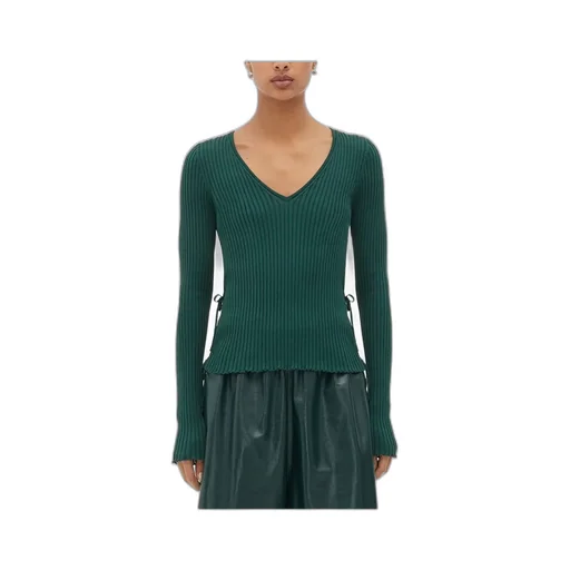 Bottega Veneta V-Neck Ribbed Jumper