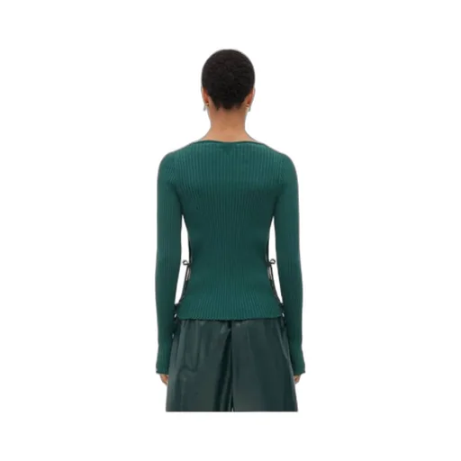 Bottega Veneta V-Neck Ribbed Jumper