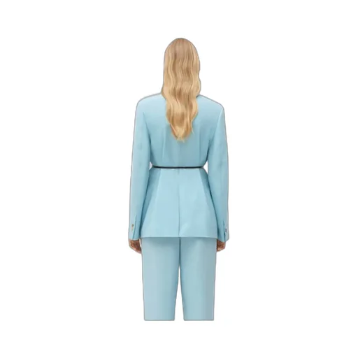 Bottega Veneta Belted-Waist Twill Jacket