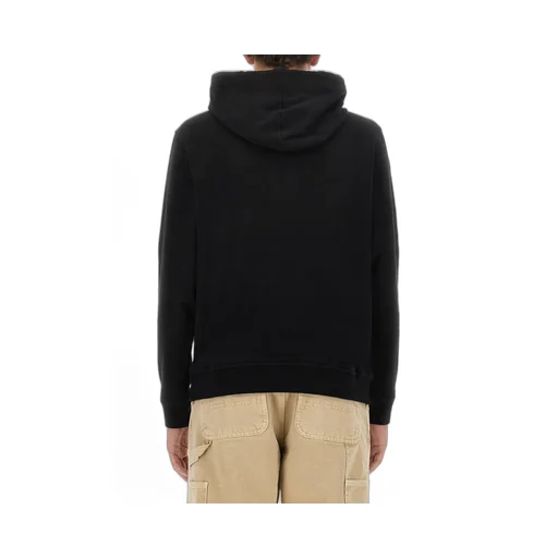 Logo-Patch Drawstring Hood