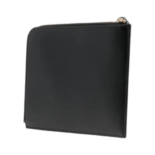 Jil Sander Logo Print Strap Clutch Bag