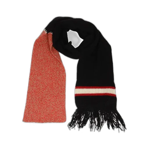 Marni College-Style Knitted Scarf