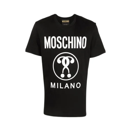 Moschino Logo Printed Crewneck T-Shirt