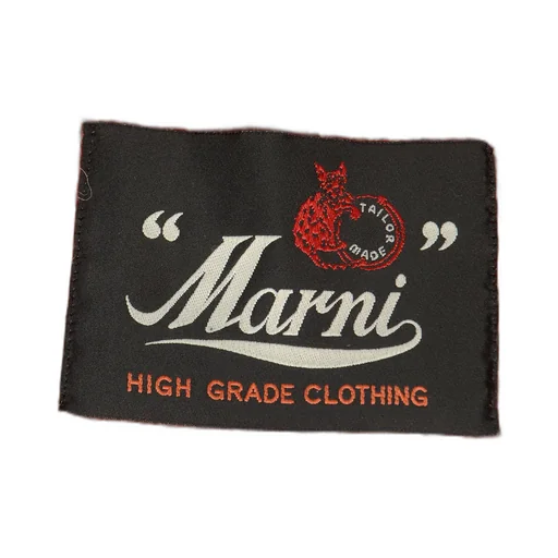 Marni College-Style Knitted Scarf