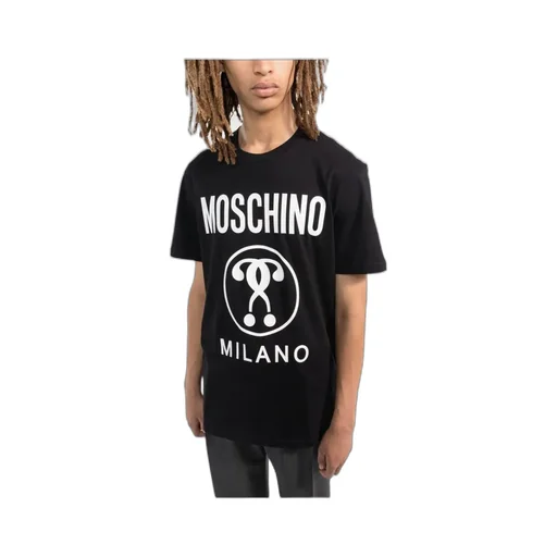 Moschino Logo Printed Crewneck T-Shirt