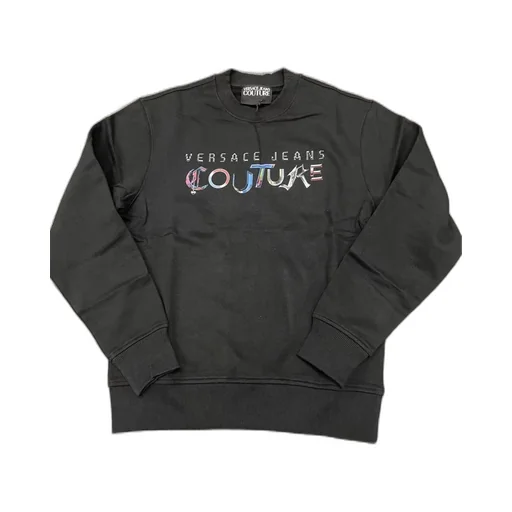 Mirrored-Style Mismatch Logo Sweatshirt