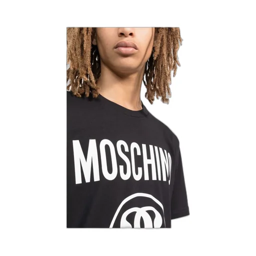 Moschino Logo Printed Crewneck T-Shirt