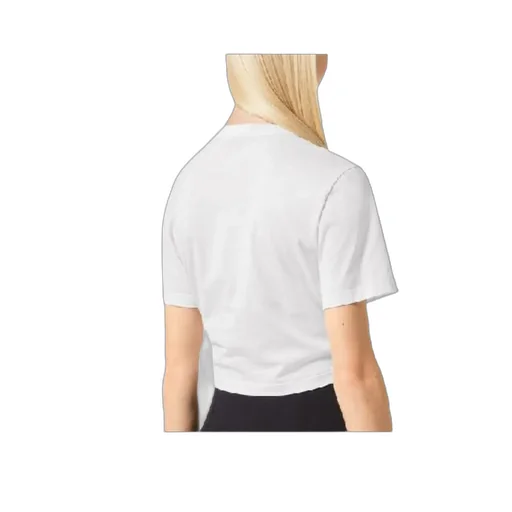 Embellished-Logo Safety-Pin T-Shirt