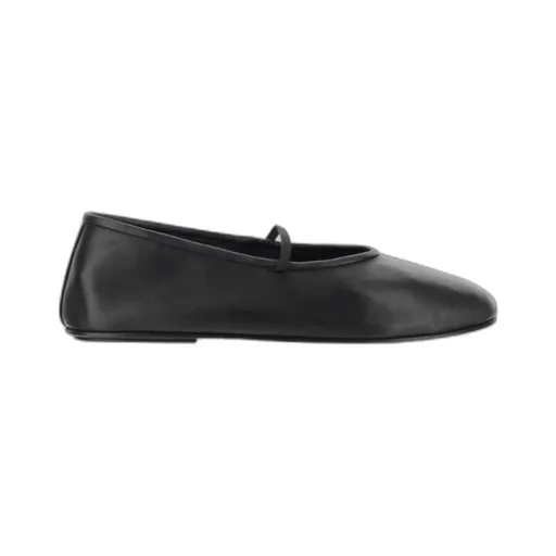 The Row Elasticated-Strap Ballerina Flats