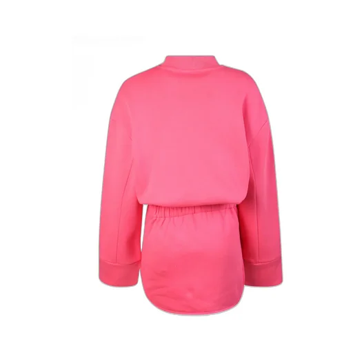 Fitted Sweatshirt Dress