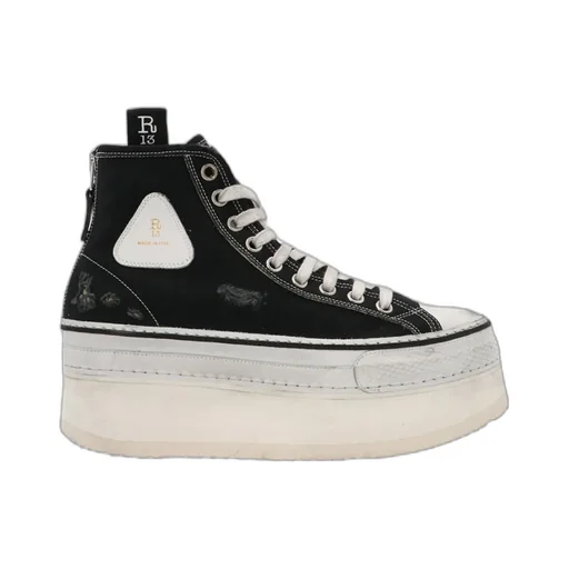 Platform High-Top Sneakers