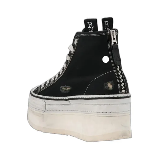 Platform High-Top Sneakers
