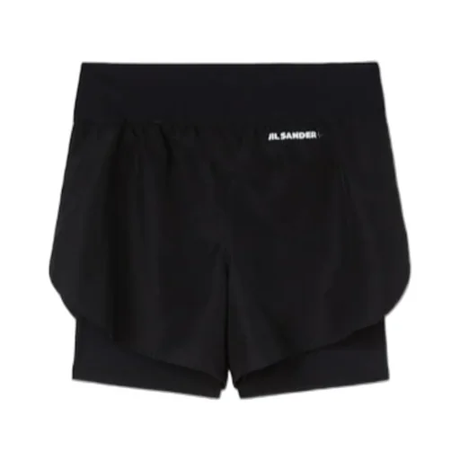 Jil Sander Elasticated Waist Layered Shorts