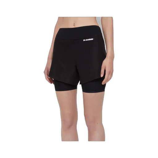 Jil Sander Elasticated Waist Layered Shorts
