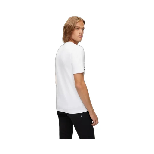 Illustration-Style Logo-Print T-Shirt
