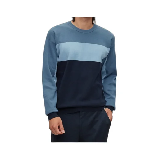 Colour-Block Knitted Sweater