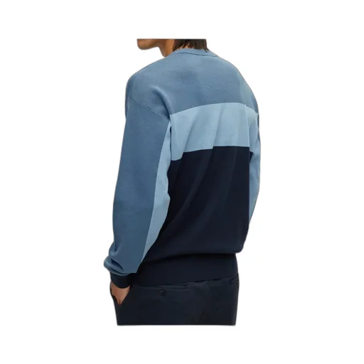 Colour-Block Knitted Sweater
