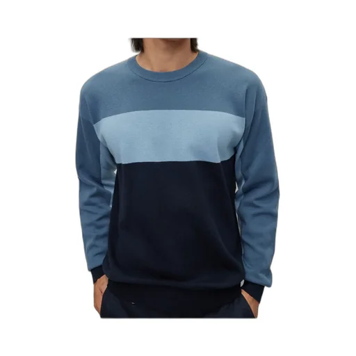Colour-Block Knitted Sweater