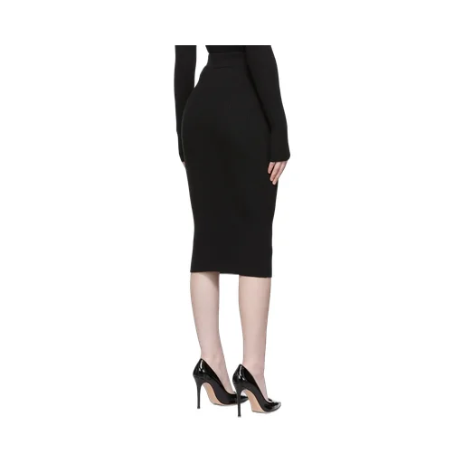 Knitted Midi Skirt