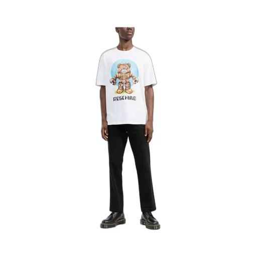 Robotic Teddy Print T-Shirt