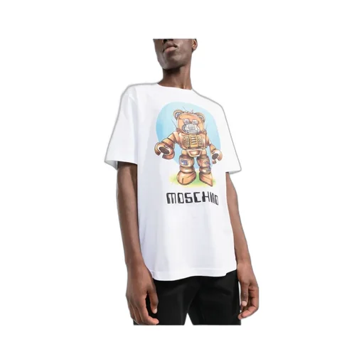 Robotic Teddy Print T-Shirt
