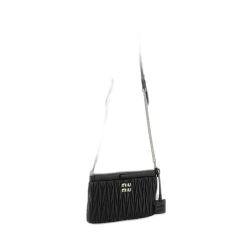 Matelassé Leather Shoulder Bag