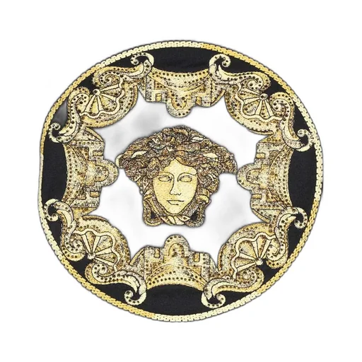 Medusa Head Motif T-Shirt