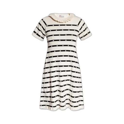 Logo Striped Dress