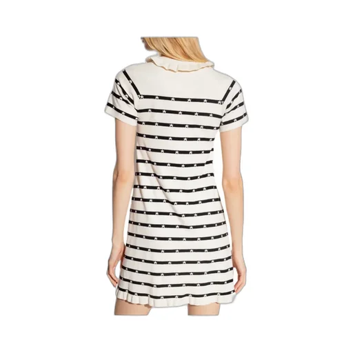 Logo Striped Dress
