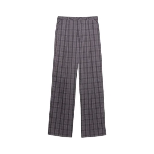 Checkered Casual Pants
