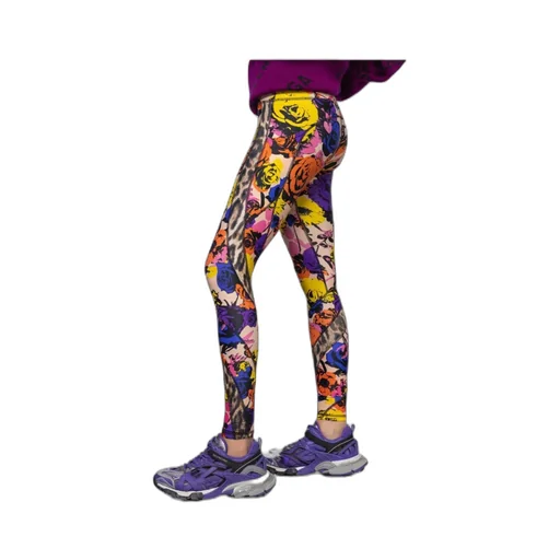 Multicolor Logo Leggings