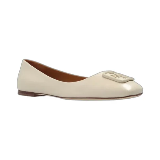 Logo-Plaque Ballerina Shoes