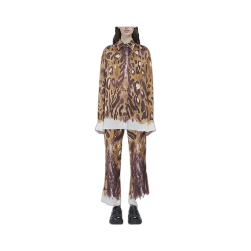 Wild Bunch Print Sablé Pants