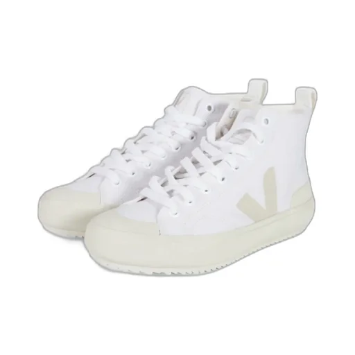 High-Top Canvas Sneakers