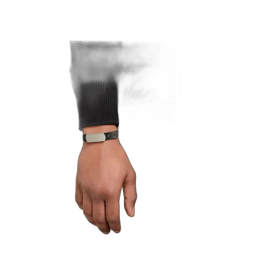 Engraved-Logo Leather Bracelet
