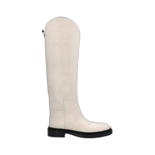 Jil Sander Almond-Toe Knee-Length Boots