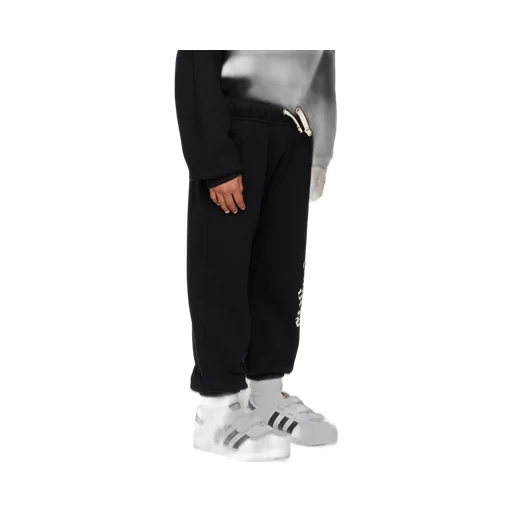 Palm Angels Kids Logo Printed Slim Cut Pants