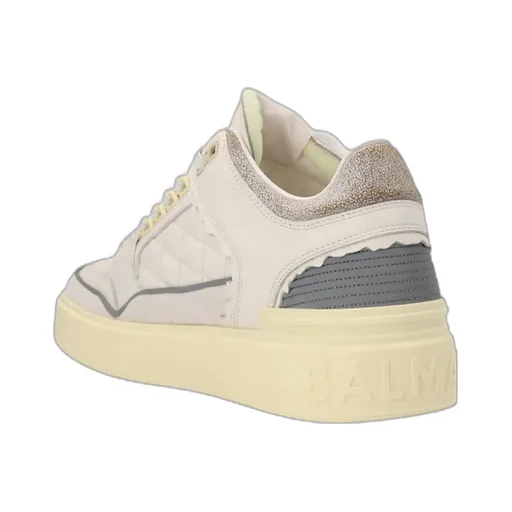 Balmain B-Court Lace-Up Sneakers