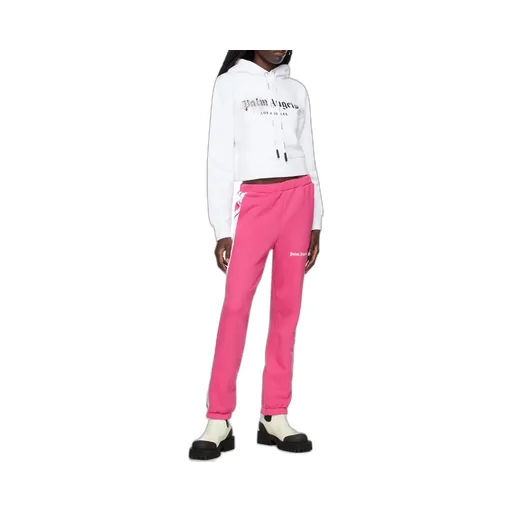 Palm Angels Logo-Printed High Waist Pants
