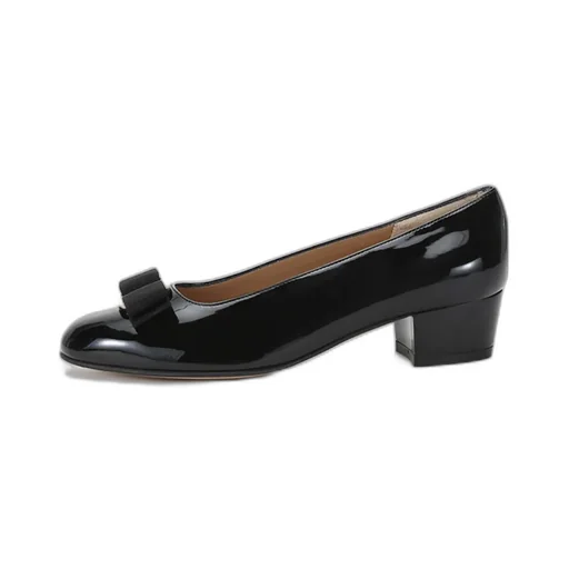 Logo Shoes With Low Heels