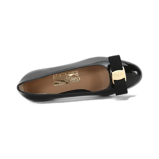 Logo Shoes With Low Heels