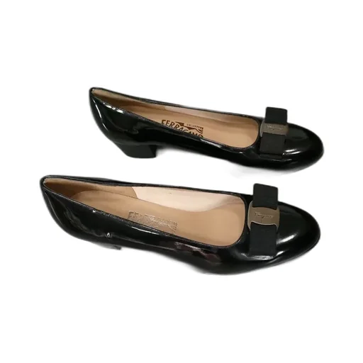 Logo Shoes With Low Heels