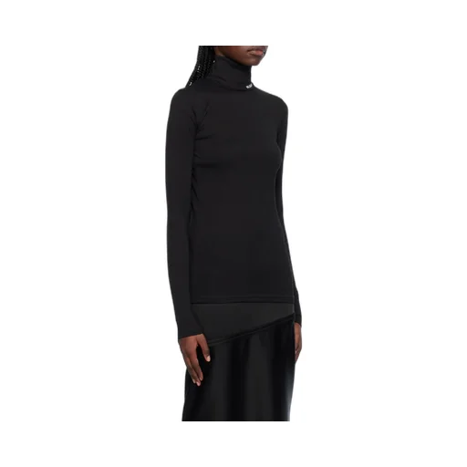 Jil Sander Long-Sleeved High-Neck Top