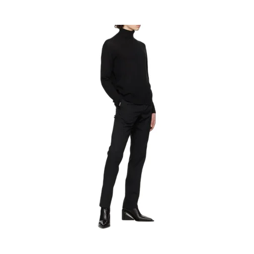 Jil Sander Roll-Neck Long-Sleeved Knitted Sweater