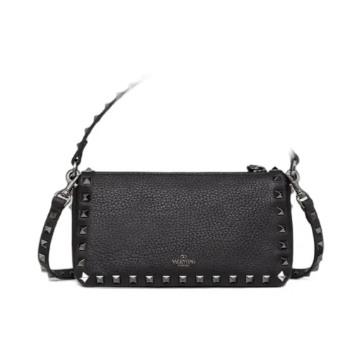 Valentino Garavani Rockstud Zip-Up Shoulder Bag