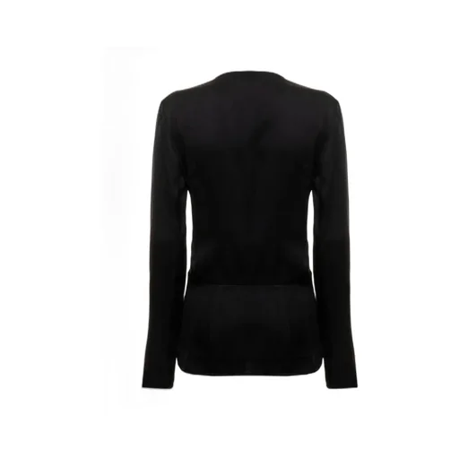 Givenchy Long-Sleeve Wrap Top